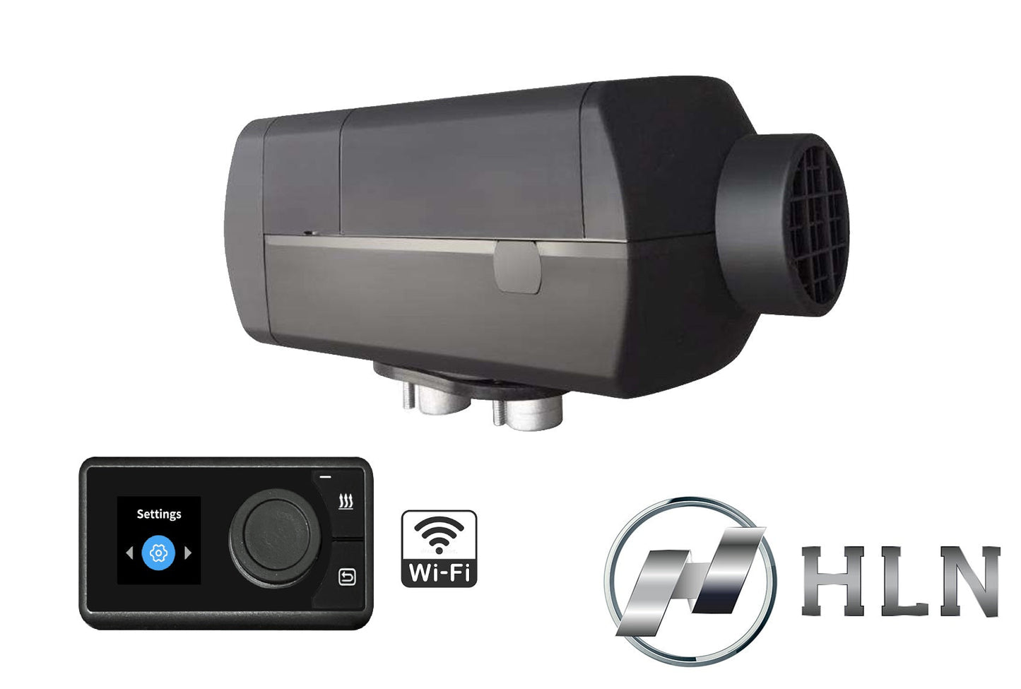 HLN 4000 PRO Fahrenheit WiFi Controller Air Diesel Heater 12v -40F, Vehicle Original Equipment; Installation Kits, Included