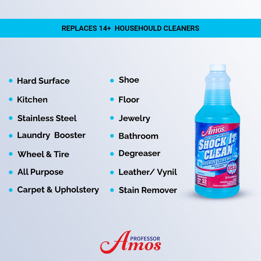 Professor Amos Shock It Clean Concentrate 32oz.