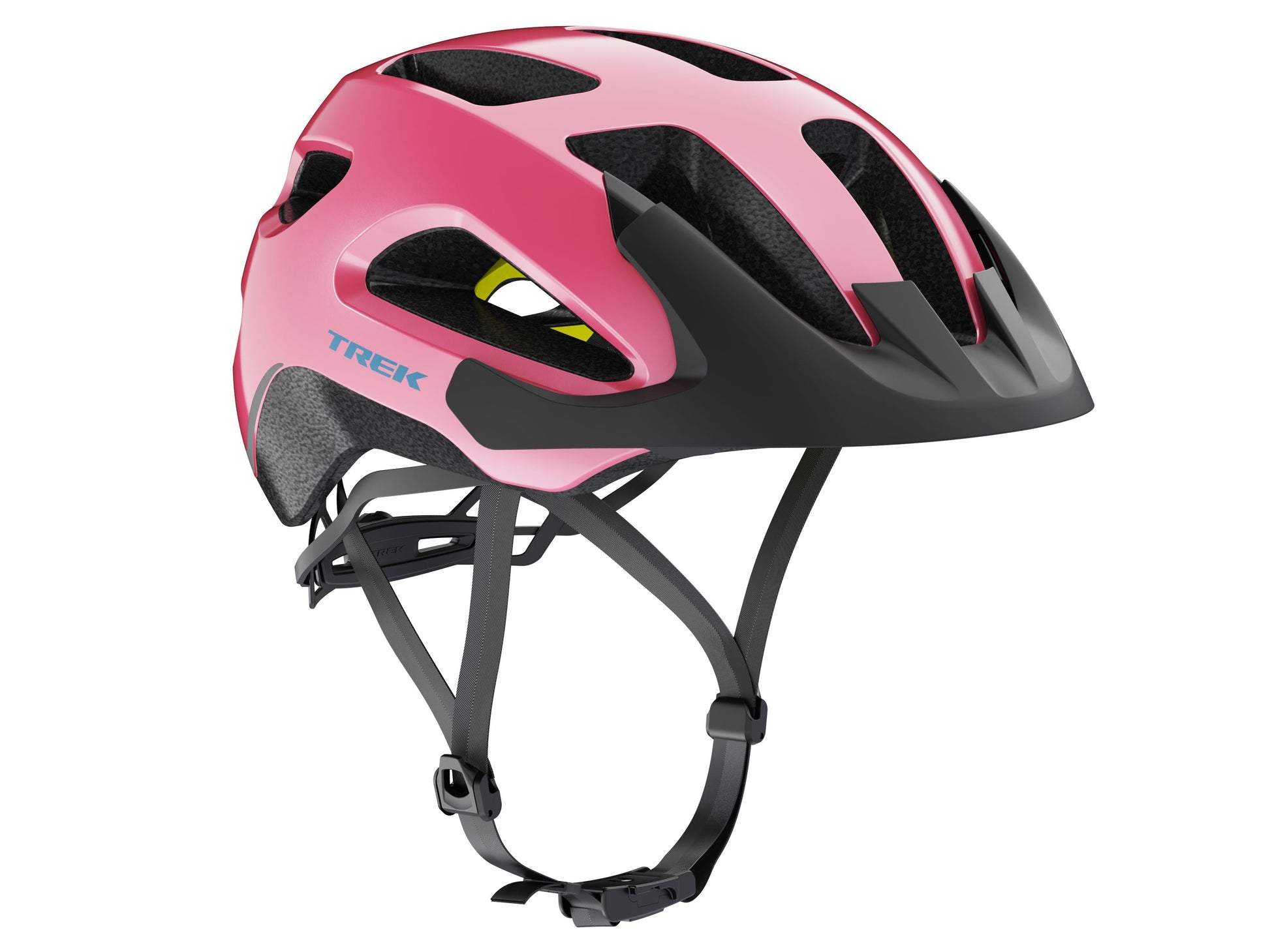 Gio's Outdoors Trek Solstice Mips Youth Pink Frosting CPSC Helmet