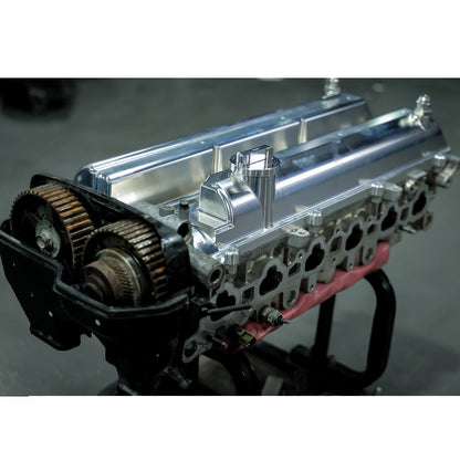 1JZ GTE Non VVTI Billet Valve Covers Bolts 1J Swap AN10 For Lexus Toyota