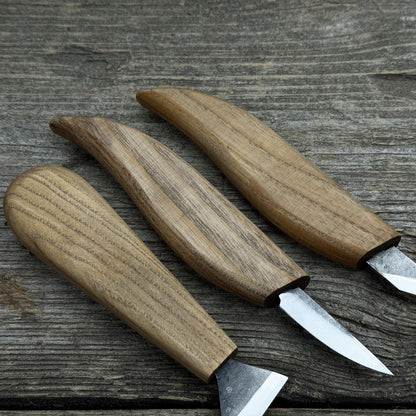 3-Piece Wood Carving Knife Set