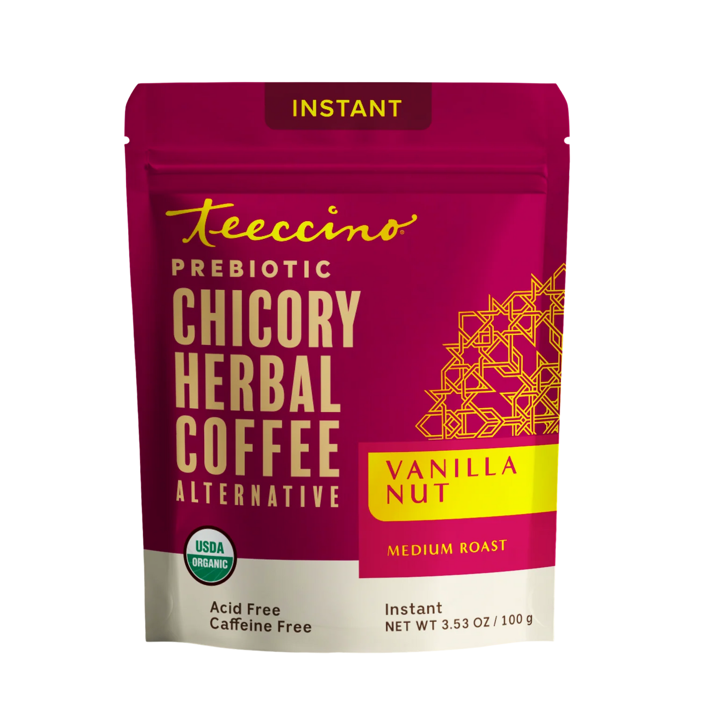 Instant Vanilla Nut Herbal Coffee