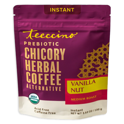 Instant Vanilla Nut Herbal Coffee