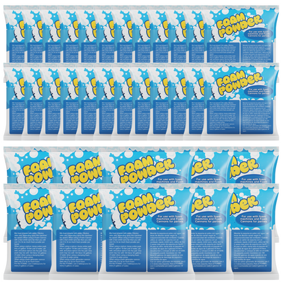 Foam Powder Packs 6 – 24 -40 - 68- 80-102-120-160- 170- 204