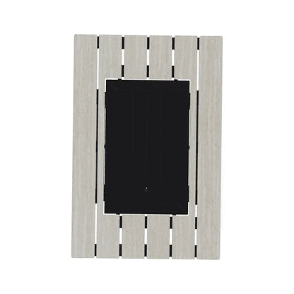 36" x 54" Rectangular Polymer Top Chat Height Fire Table
