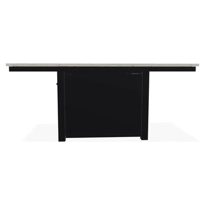 36" x 54" Rectangular Polymer Top Chat Height Fire Table