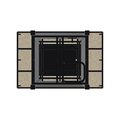 36" x 54" Rectangular Propane or Natural Gas Fire Table