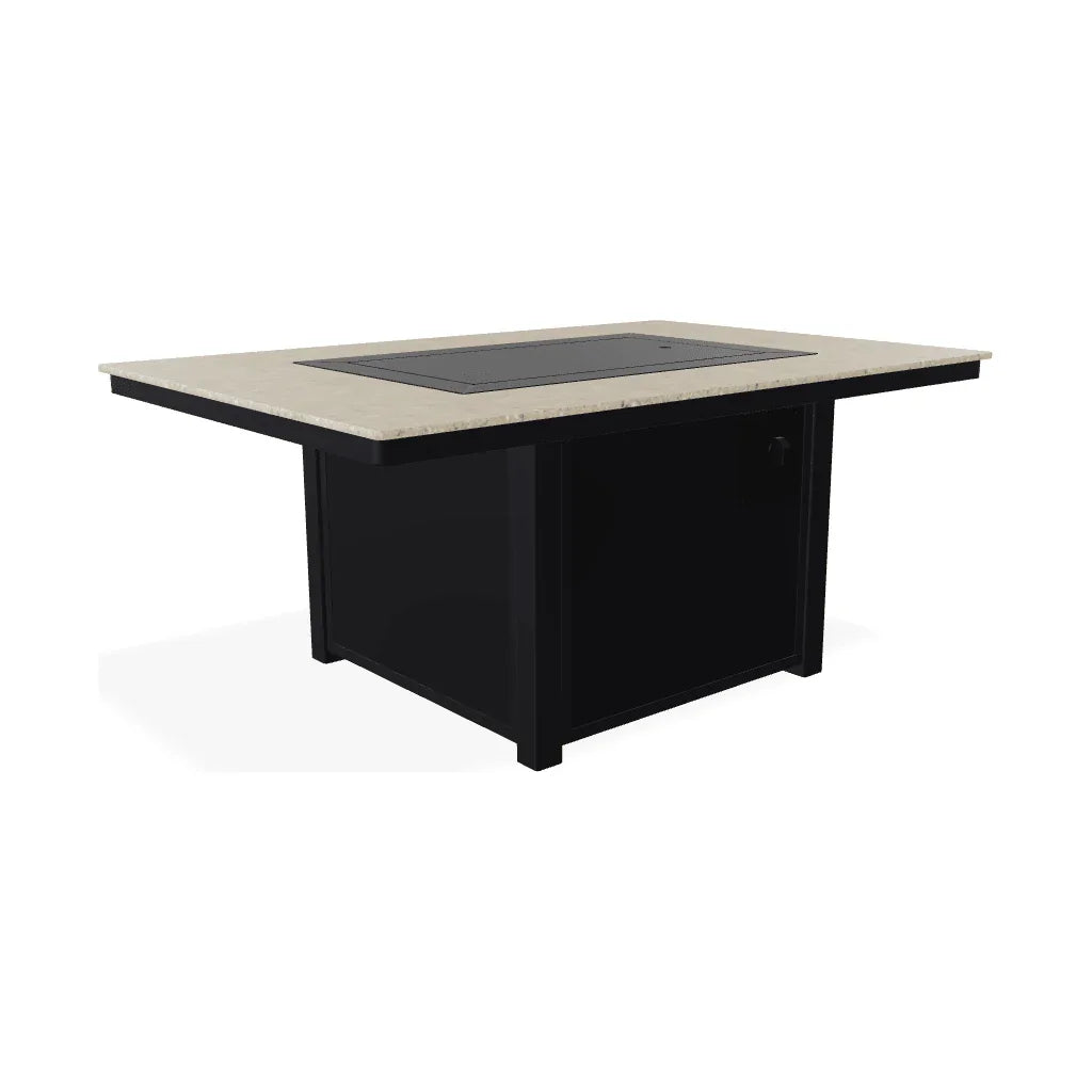 36" x 54" Rectangular Propane or Natural Gas Fire Table