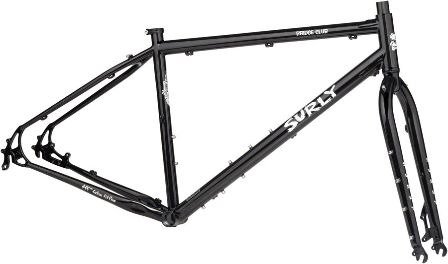 Surly Bridge Club Frameset - 27.5" Steel Trevor's Closet Black Medium