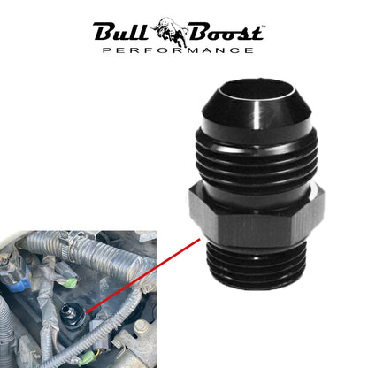 10AN to PCV Delete-Replacement Fitting for catchcan, blowby - Fits Nissan