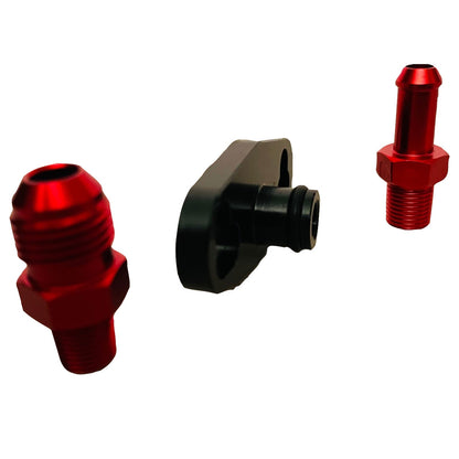 Fuel Pressure Regulator FPR Adapter For Subaru Impreza WRX STI EJ20 EJ25 1-8NPT
