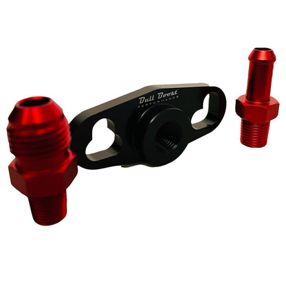 Fuel Pressure Regulator FPR Adapter For Nissan Toyota SR20DET 240SX 1-8NPT