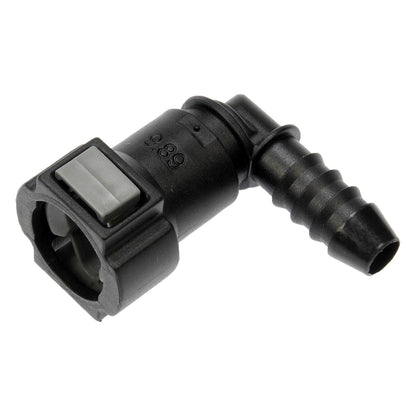 90 Degree LS LS1 SS Fuel Rail Quick Connect Fitting Line Adapter 3-8” ID to 3-8"