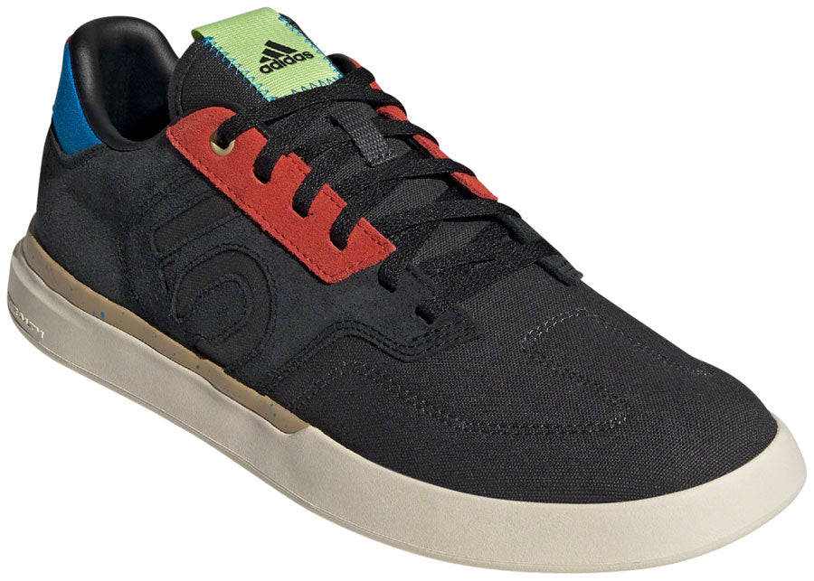 Five Ten Sleuth Flat Shoes - Men's Core Black/Carbon/Wonder White 14