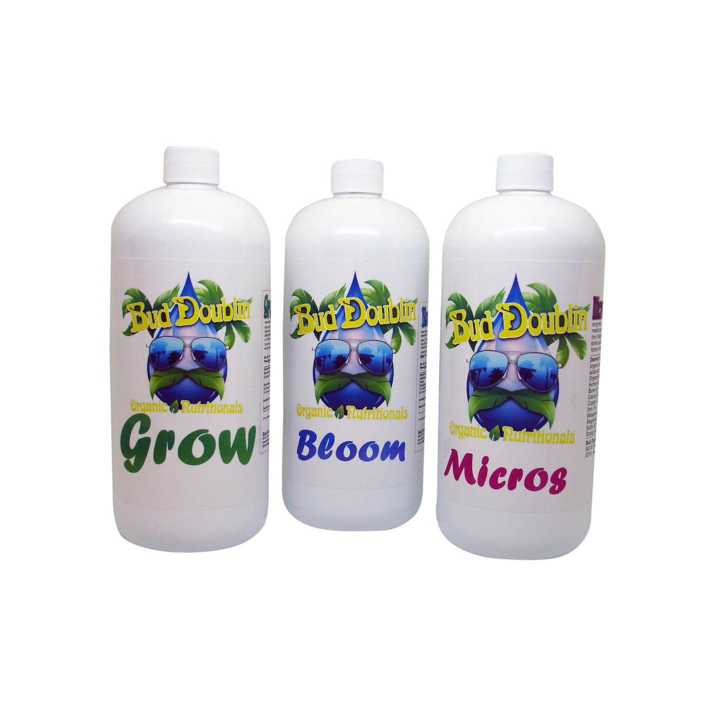 Bud Doublin Grower's 3 Pack- Micros, Grow & Bloom