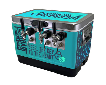 3-Tap Jockey Box, Front Inputs