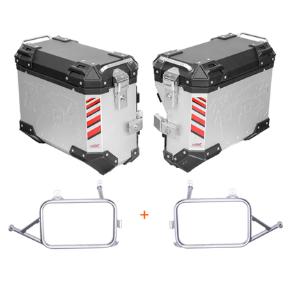 Aluminum Side Panniers, Top Case & Mounting Rack System for CFMOTO 800MT(2021-)