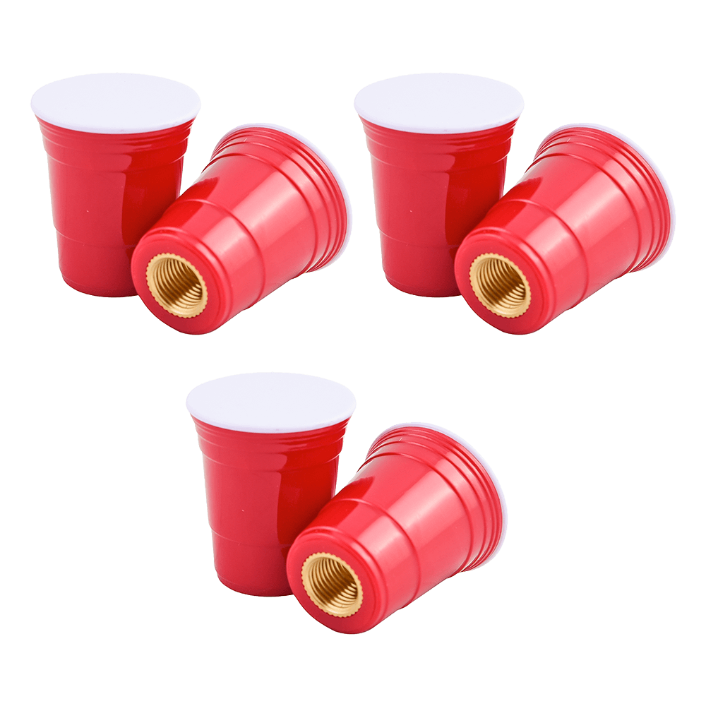 Bicycle Tire Valve Caps (Set of 2) | Easy Installation, BPA & Phthalates Free, Tire Protection