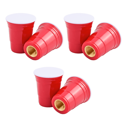 Bicycle Tire Valve Caps (Set of 2) | Easy Installation, BPA & Phthalates Free, Tire Protection