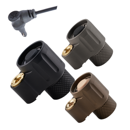 Dual Function Cable Port Tailcap for Z-BOLT®, Surefire, Modlite, & Arisaka "Scout" Compatible Lights & Light Bodies