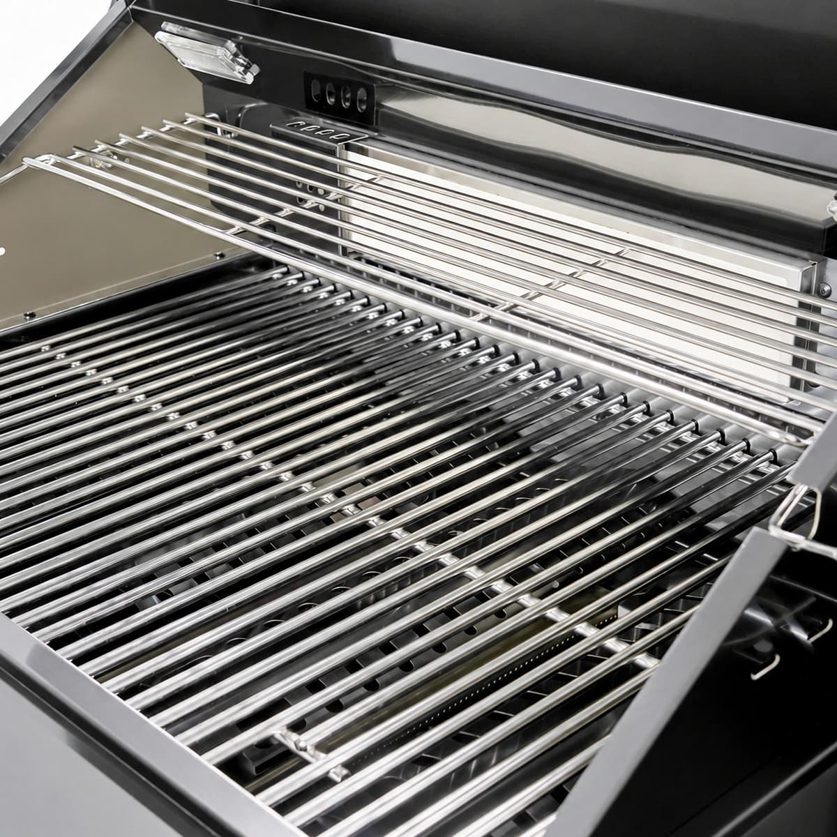 104" 4-Burner 72,000 BTU Black Outdoor Kitchen Bar Barbecue Island Grill + Wine Cooler + Sink
