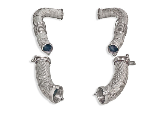 BMW S68 MaxFlow Downpipes G9X M5 / X5M60i / X6M60i / LCI X5M/X6M - Yonristic Performance