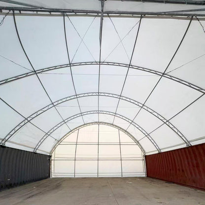 Back Wall for Container Canopy Shelter 40'x40'x15'