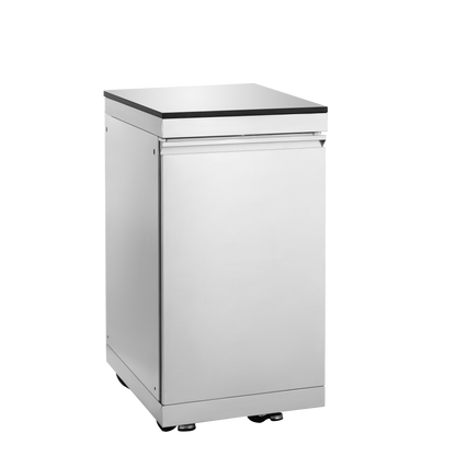 104" 4-Burner 72,000 BTU Silver Outdoor Kitchen Island Grill  with Storage Cabinets & Drawers