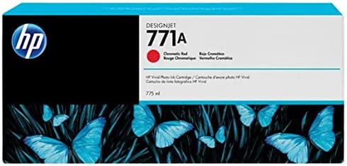 New, Pre-Owned - HP 771A 775-ml (B6Y16A) Chromatic Red Standard Yield Ink Cartridge