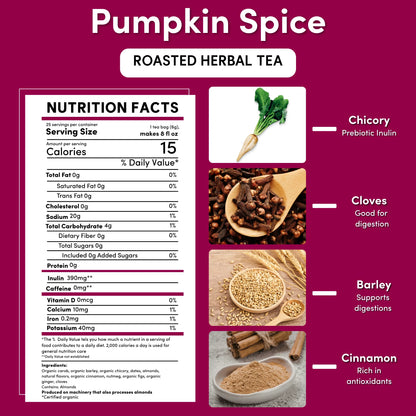 Pumpkin Spice Roasted Herbal Tea