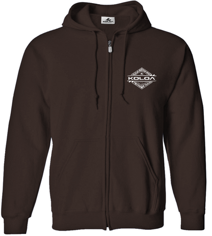 Koloa Diamond Thruster Surfboards Zip Hoodie