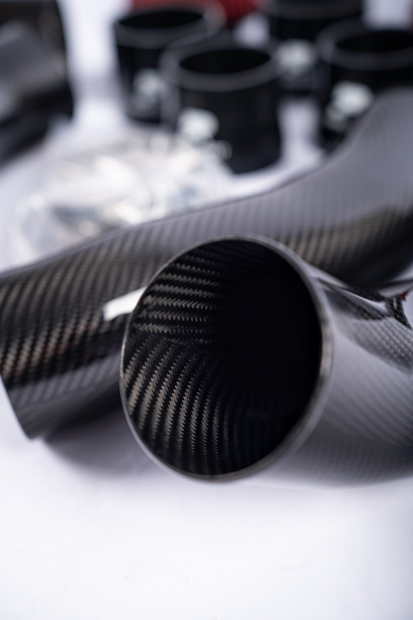 RENNELEMENT G90/G99 M5 BMW Dry Carbon Fiber Front Mount Intake