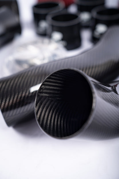 RENNELEMENT G90/G99 M5 BMW Dry Carbon Fiber Front Mount Intake