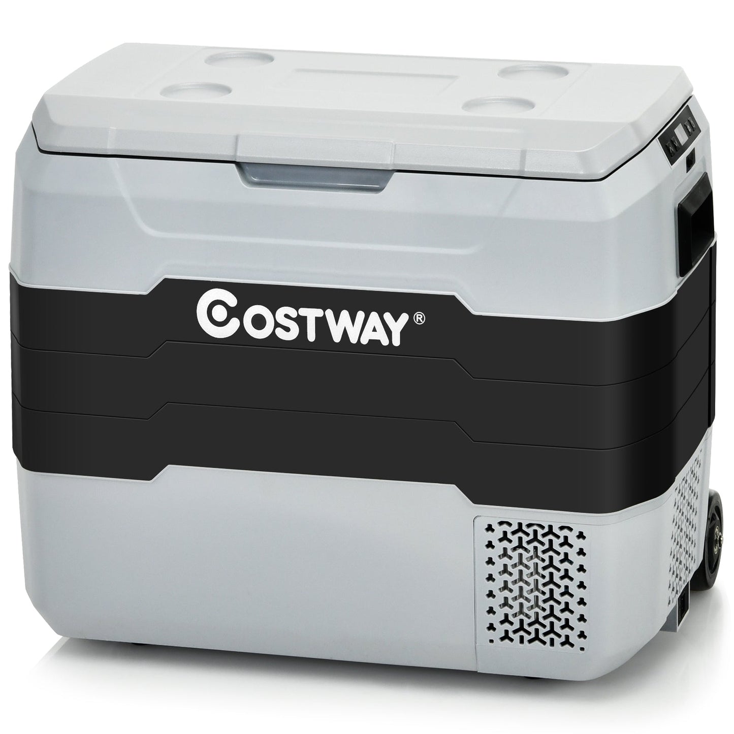 42 QT Portable Dual-Zone Car Refrigerator