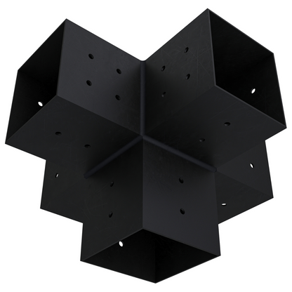 Pergola 5-Arm Post Bracket (for 4x4 Wood Posts)