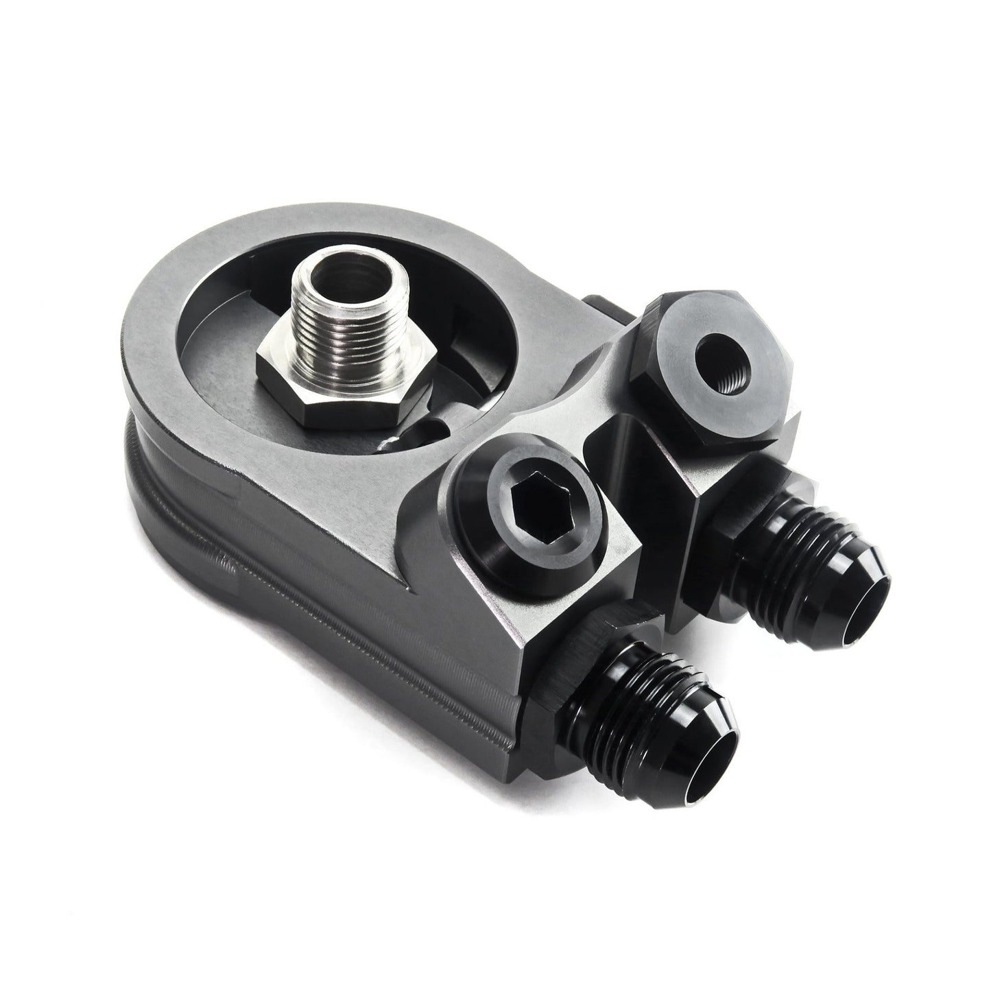 HEL Performance Multi-Angle Thermostatic Oil Filter Sandwich Plate