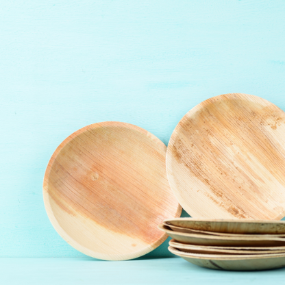 Palm Leaf 10" Round Plate (250 Buy By Box $0.39 each)