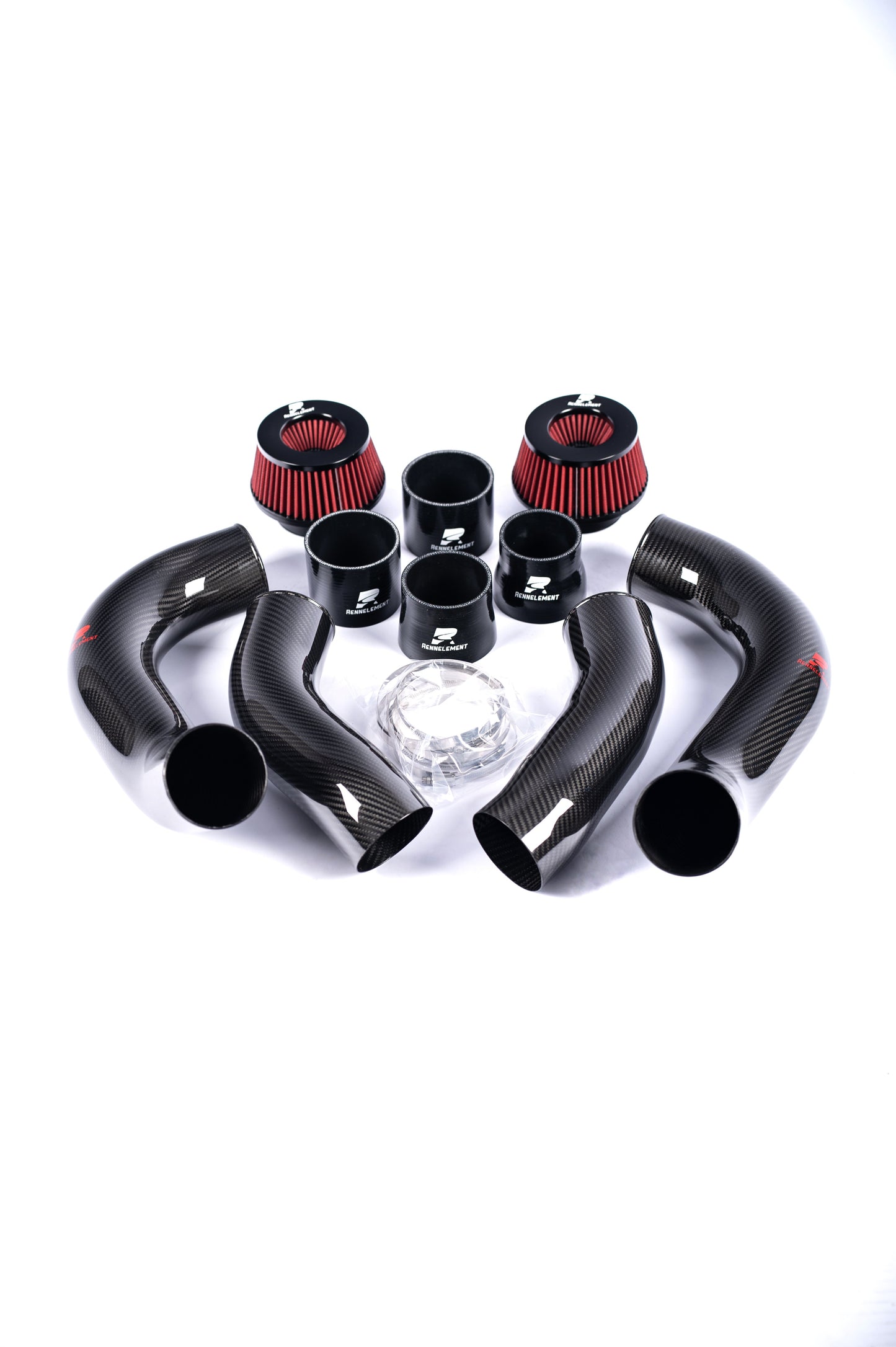 RENNELEMENT G90/G99 M5 BMW Dry Carbon Fiber Front Mount Intake