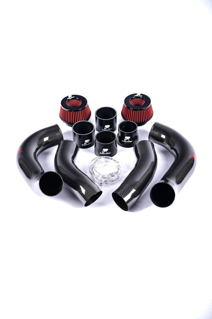 RENNELEMENT G90/G99 M5 BMW Dry Carbon Fiber Front Mount Intake