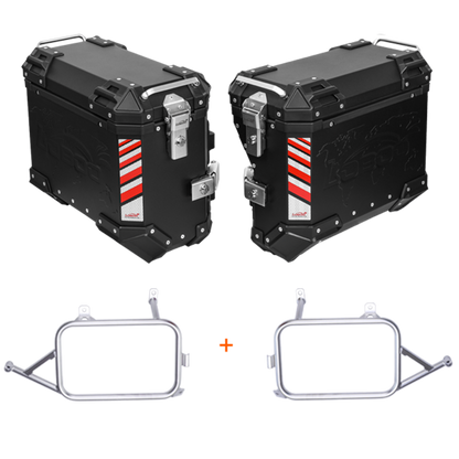 Aluminum Side Panniers, Top Case & Mounting Rack System for CFMOTO 800MT(2021-)
