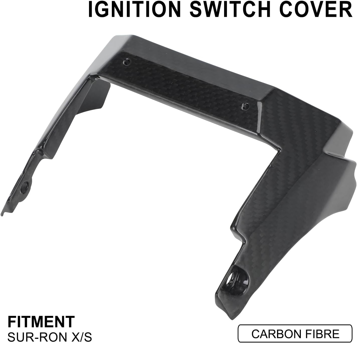 Carbon Fiber Surron LBX Low Controller Cover (REAL)