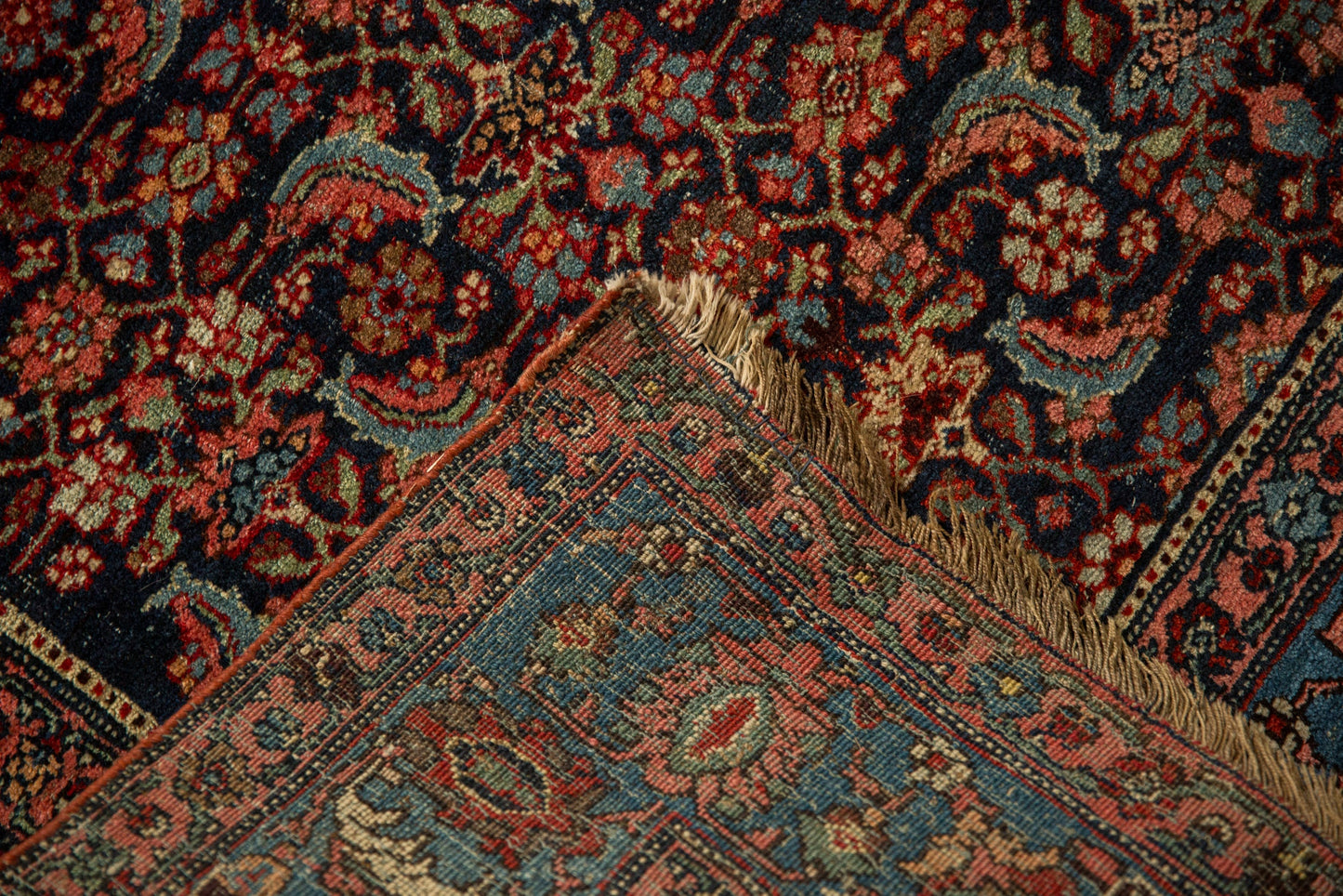 RESERVED 4.5x7 Antique Bijar Rug