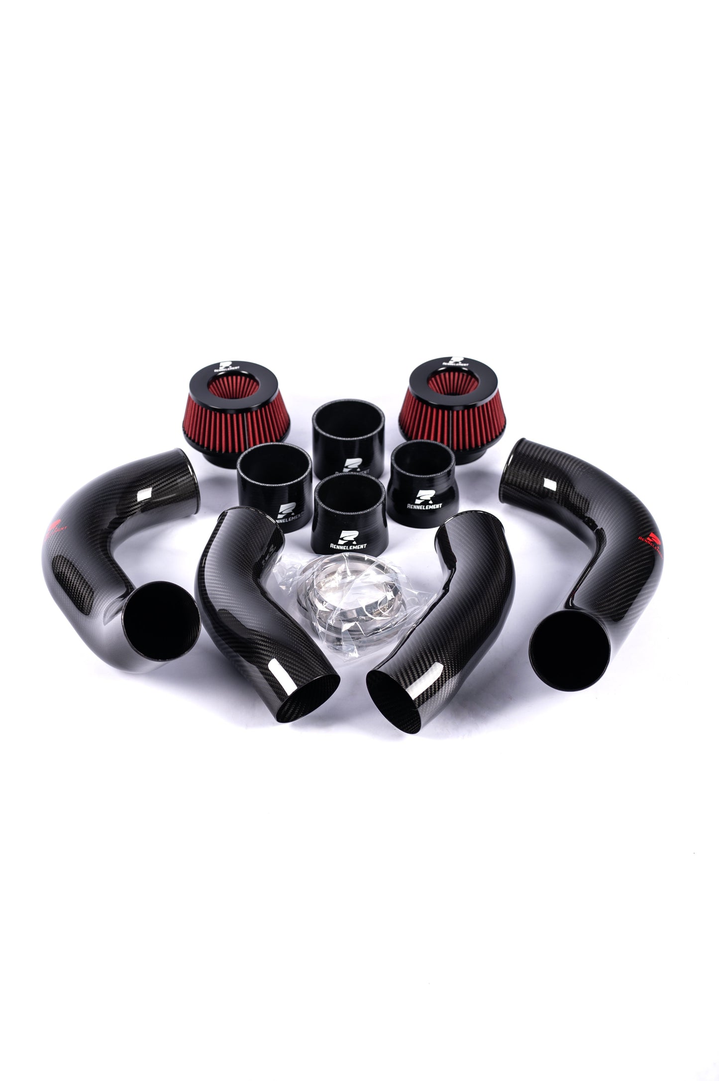 RENNELEMENT G90/G99 M5 BMW Dry Carbon Fiber Front Mount Intake