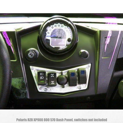 Polaris RZR XP900 800 570 4 Switch Dash Panel Black