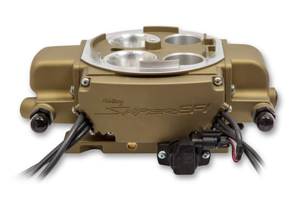 Holley Sniper EFI Quadrajet - Classic Gold