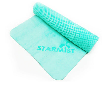 Sunneday Premium X-Large Cooling Towel | Snap to Activate | Neon Green & Pink