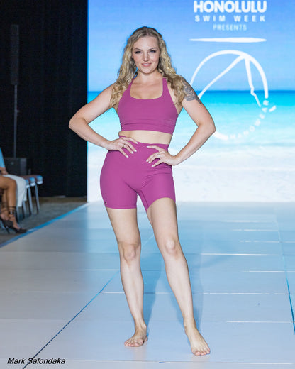 Ribbed kona shorts