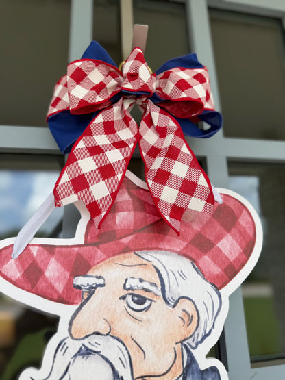 Red & Blue Reb Door Hanger