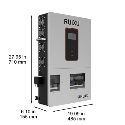 RUiXU Single/Split-Phase Off-Grid Inverter | SUNON12 | 12kW | UL1741