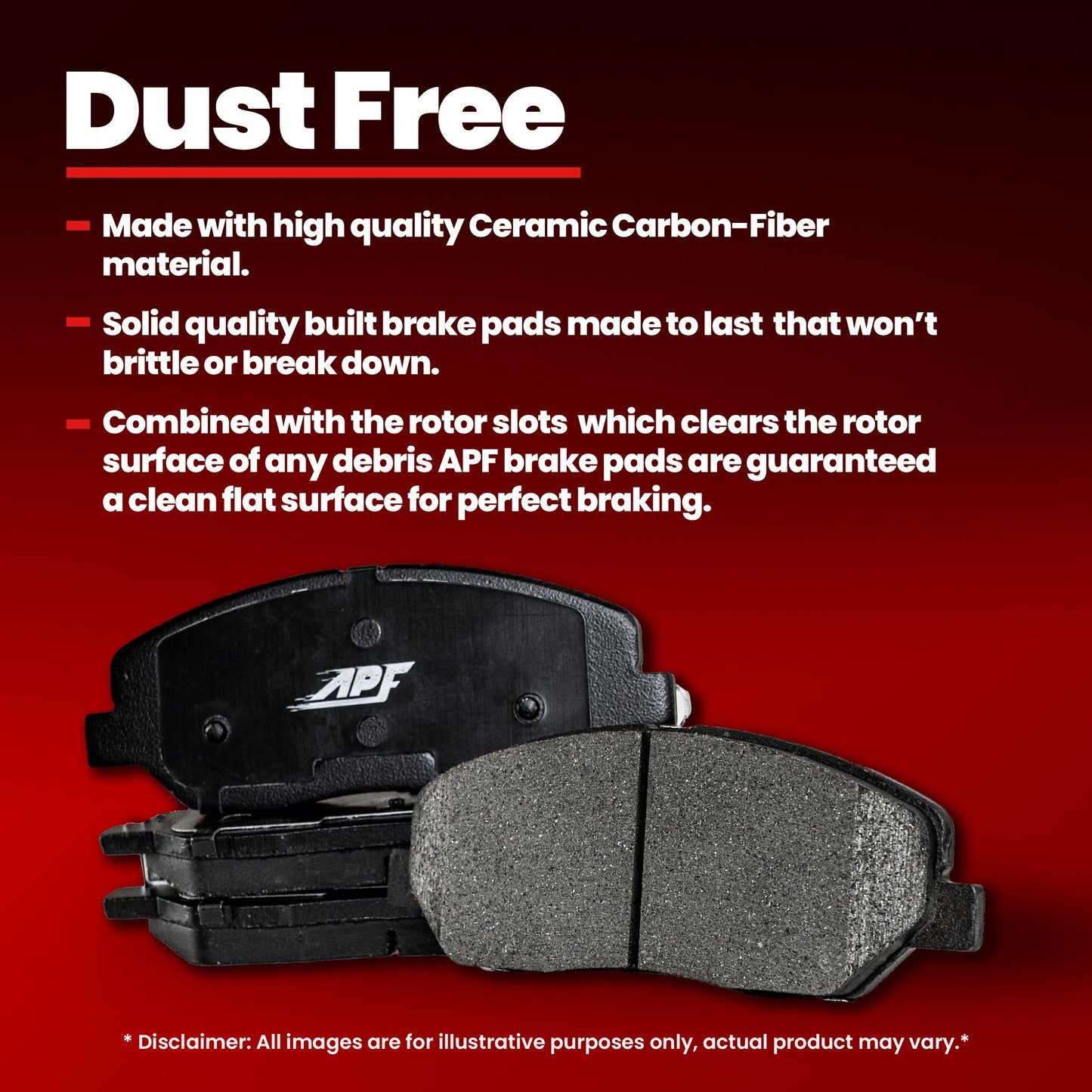 For Scion tC (05-10), Toyota Celica (00-05) Front Ceramic Brake Pads
